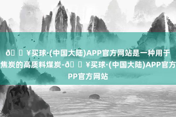 🔥买球·(中国大陆)APP官方网站是一种用于坐蓐焦炭的高质料煤炭-🔥买球·(中国大陆)APP官方网站