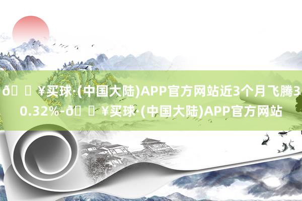 🔥买球·(中国大陆)APP官方网站近3个月飞腾30.32%-🔥买球·(中国大陆)APP官方网站